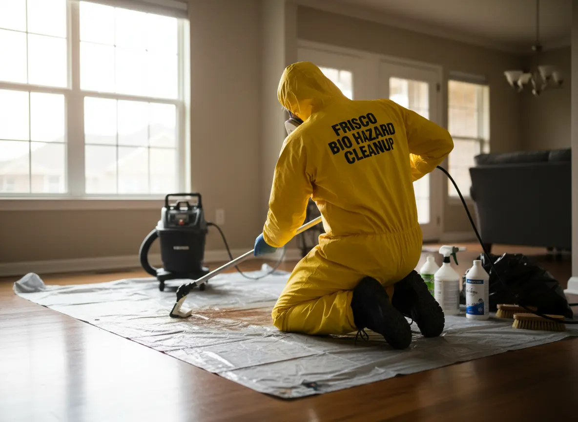 Bloodstain Decontamination in Frisco, Texas